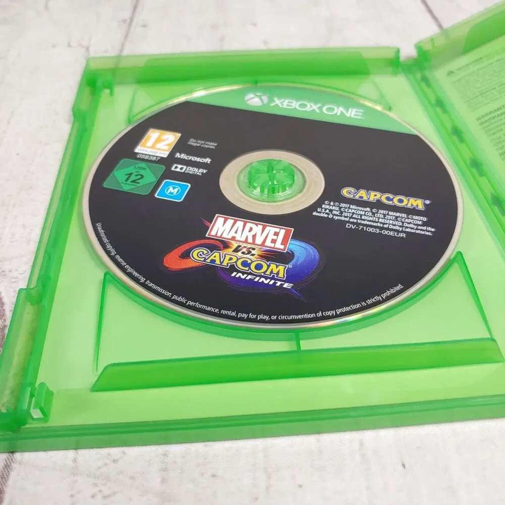 PAL, Marvel Vs Capcom Infinite (Microsoft Xbox One , 2017) - Used TESTED WORKING